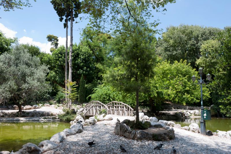 gradinile nationale din atena