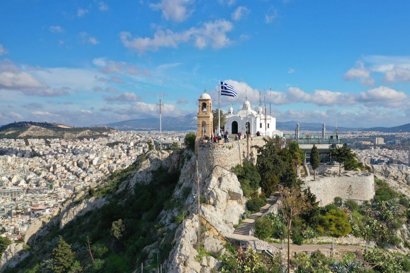 muntele lycabettus din atena