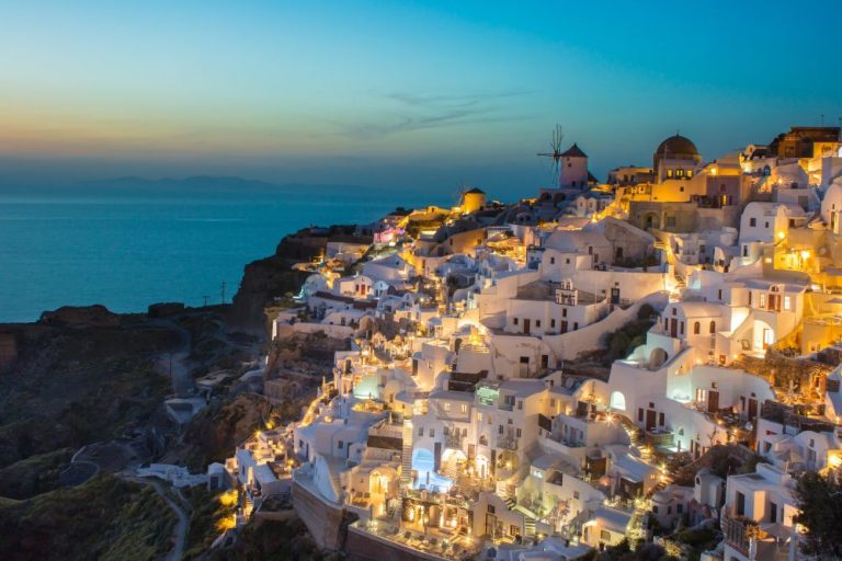 Oia, insula Santorini